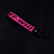 Load image into Gallery viewer, Off White Keychain Braided Ribbon Keychains For Women Men Phone Case Lanyard Key Chain Car Key Ring Wallet Bag Pendant Jewelry