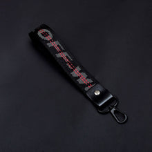 Load image into Gallery viewer, Off White Keychain Braided Ribbon Keychains For Women Men Phone Case Lanyard Key Chain Car Key Ring Wallet Bag Pendant Jewelry