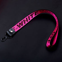 Load image into Gallery viewer, Off White Keychain Braided Ribbon Keychains For Women Men Phone Case Lanyard Key Chain Car Key Ring Wallet Bag Pendant Jewelry