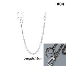 Load image into Gallery viewer, Long Metal Wallet Chain Leash Pant Jean Keychain Ring Clip Men's Hip Hop Jewelry