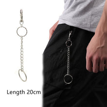 Load image into Gallery viewer, Long Metal Wallet Chain Leash Pant Jean Keychain Ring Clip Men's Hip Hop Jewelry