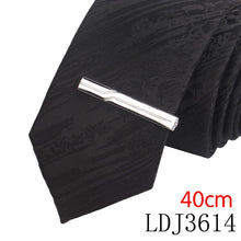 Load image into Gallery viewer, Tie Pin For Men Classic Meter Tie Clips Copper Tie Bar Quality Enamel Tie Collar Pin Crystal Business Corbata Necktie Clip